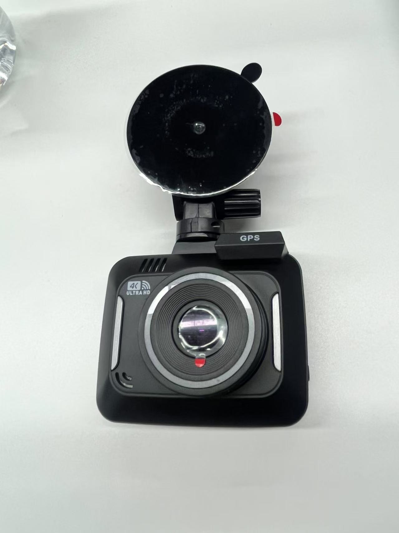 Cross-Border Driving Recorder Front and Rear Dual-Lens 4K High-Definition Wifi Interconnection Gps Driving Track Loop Recording
