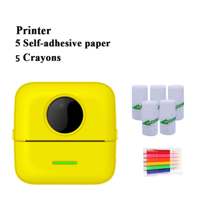 Transfronterizo nuevo portátil mini estudiante pregunta equivocada impresora de bolsillo etiqueta foto Bluetooth impresora térmica