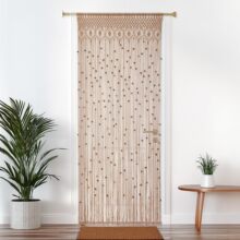 新款门帘 波西米亚风格棉线编织帘子 婚庆装饰卧室挂毯宿舍跨境