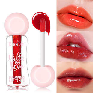 Lipstick Water Cross-border Amazon Explosions BAOLISHI Moisturizing Lip Glaze Long-term Makeup Pearlescent Beautiful Water Lip Gloss