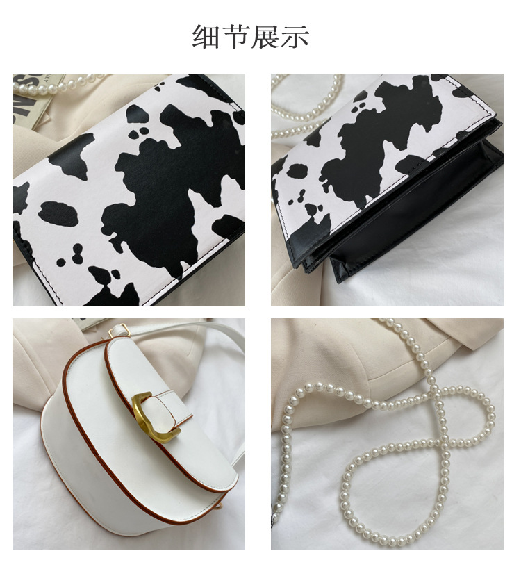 Fashion Striped Spotted Shoulder Messenger Bag display picture 2