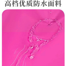 女士下水裤半身连体鱼沙滩雨鞋大童防水雨裤儿童赶海涉水衣服