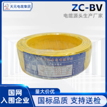 ZC-BV无氧铜线缆源头厂家批发聚氯乙烯绝缘阻燃电线家装国标电线