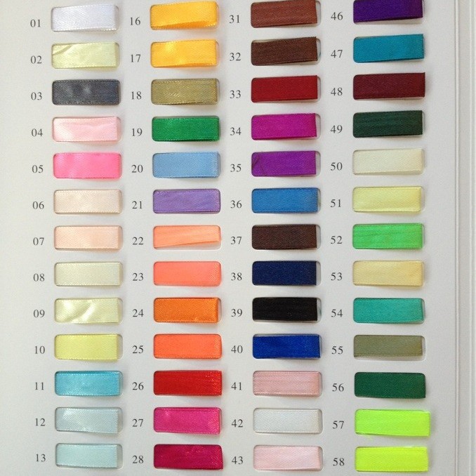 2,5 cm cinta embalaje de regalo cinta de poliéster decoración de la torta de boda vendaje al por mayor