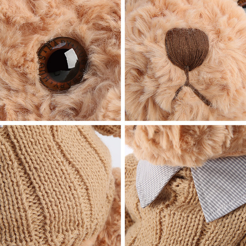 Hug Baby Teddy Bear Plush Toy Bear Doll Rag Doll Girl Sleeping Hug Bear Doll Birthday Gift