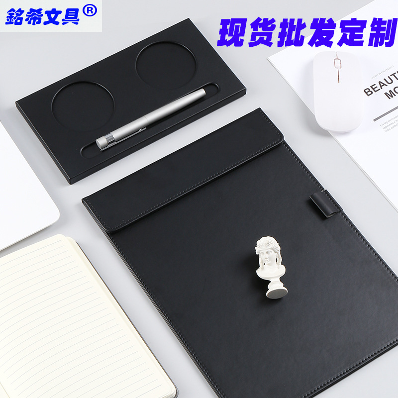 goods in stock A4 cortex Sign the bill hotel Conference folders write Base plate Manager Signature Plate File splint Coaster