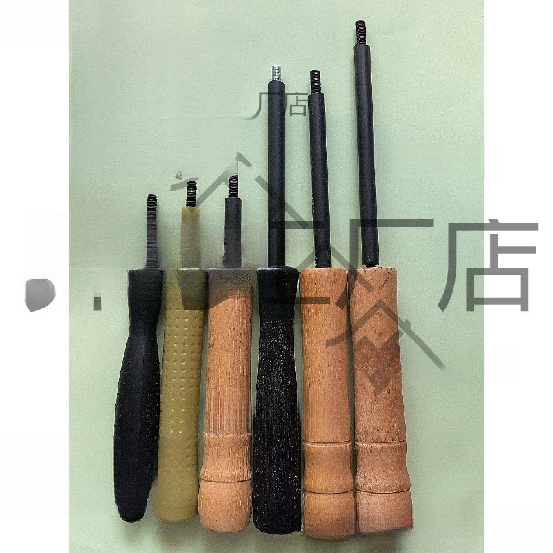 钩针手柄穿绕拉磁环电感线圈塑胶钩子勾针工具卷线棒勾棒专业