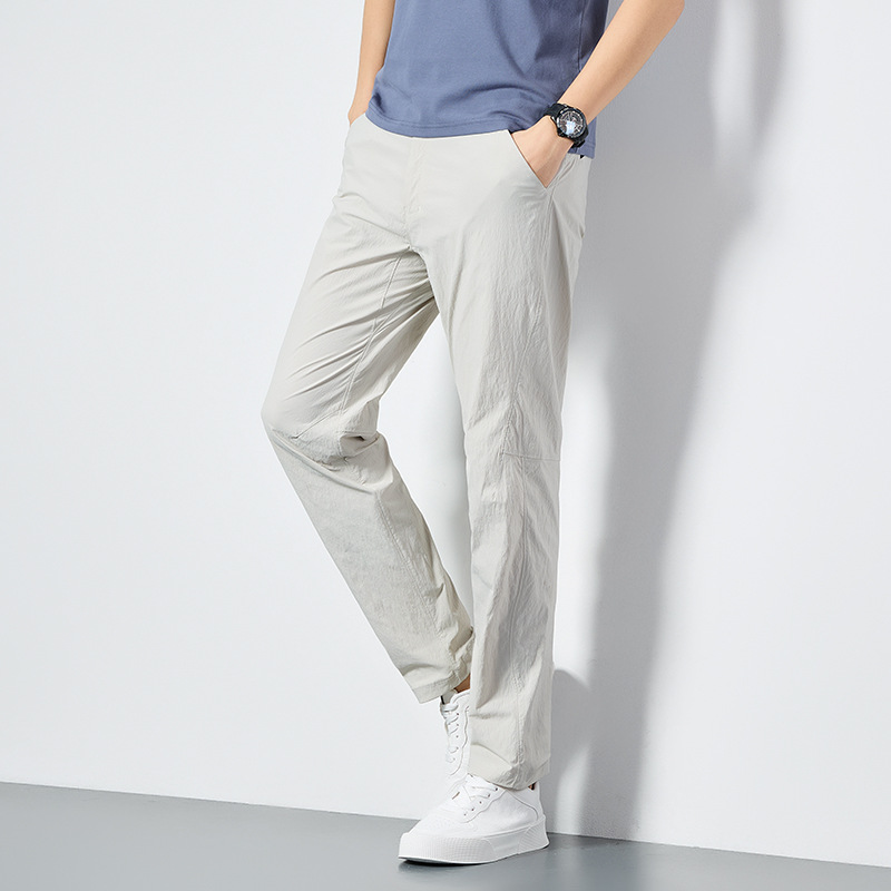 [Outdoor Men's Pants] 2026 Summer Style Straight-Leg Outdoor Pants Breathable and Wear-Resistant Hiking Long Pants Quick-Dry Pants for Men