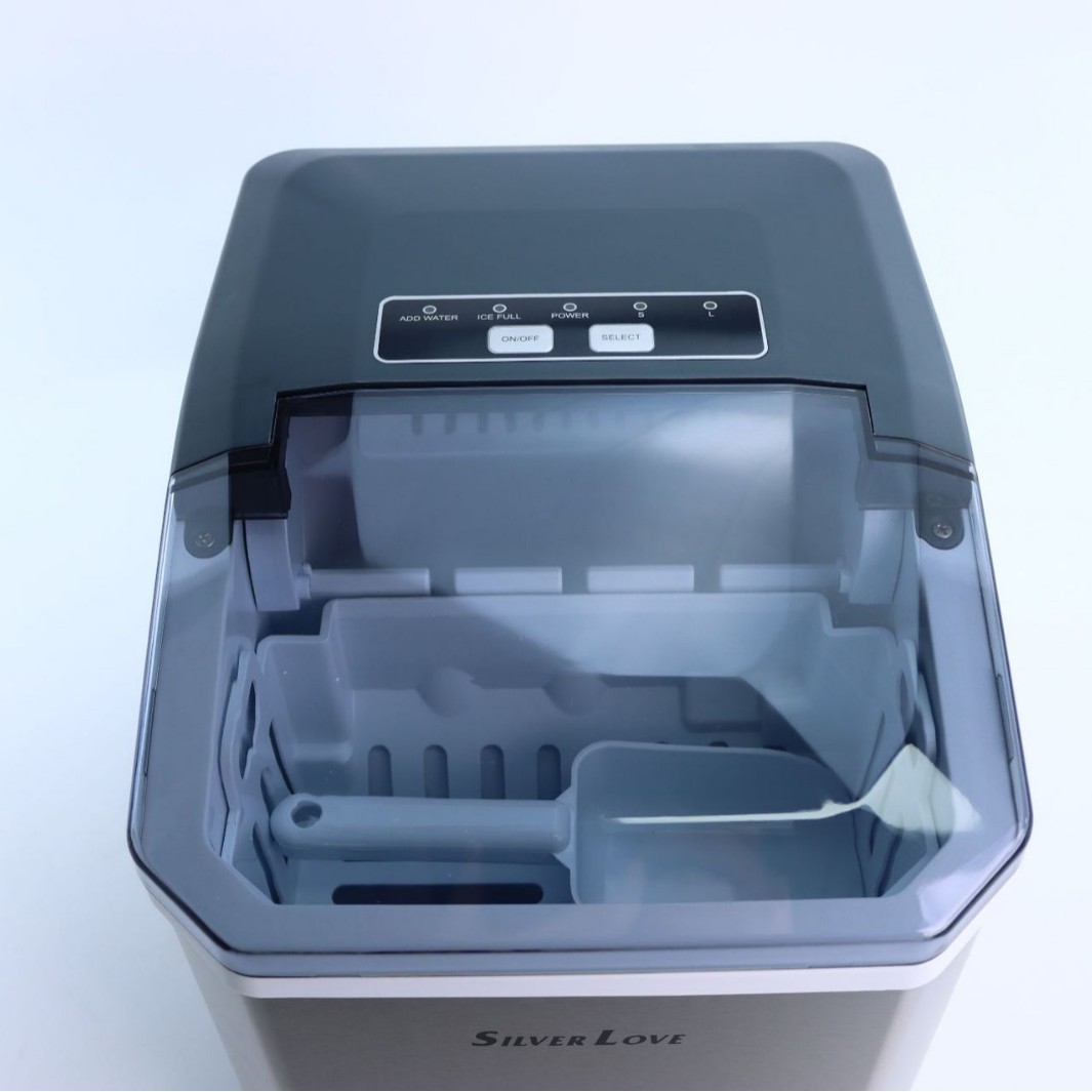 SILVER LOVE transfronterizo máquina de hielo portátil mini mini automática para el hogar