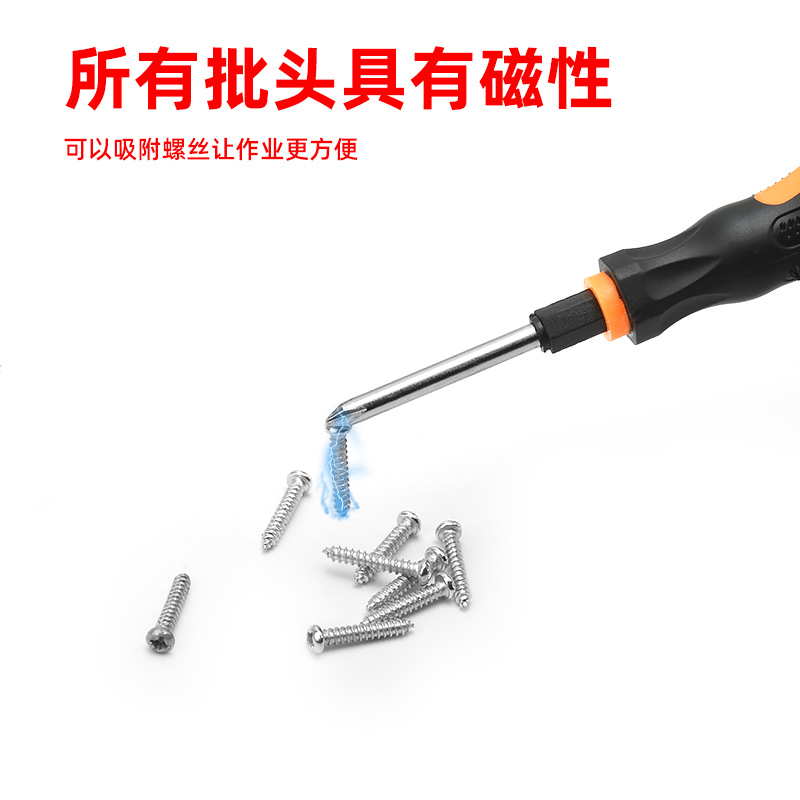 Mini kit de destornillador 8 en 1 conjunto de herramientas de reparación diaria conjunto de herramientas de reparación de computadoras multifuncionales para el hogar