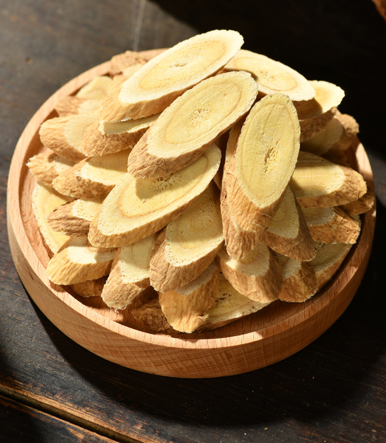 Dried Astragalus Root Slices Huangqi 500g Premium Northern Bei Qi Herbal Decoction Pieces preparation