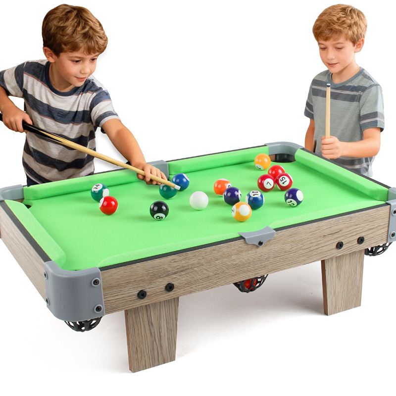 Juguetes de billar de mesa de ocio para niños, tabla de billar de pies altos, juego de juegos de mesa interior y exterior