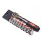 Auto Repair Tool Set Ratchet Quick Socket Wrench Car Repair Hardware Tool Box Multi-function Set