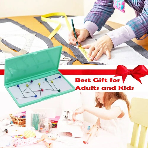 Magnetic storage box, portable, needle and thread storage, magnetic force, magnetic stone, hand stitching needle, beading needle, magnetic iron box, convenient needle case, magnetic suction.