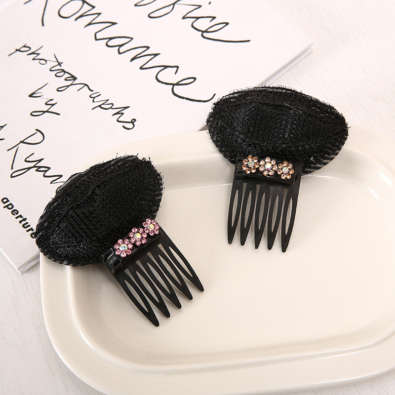 Breathable Hair Cushion - Black