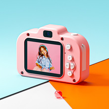 爆款跨境X2D儿童相机 迷你小单反摄像机 卡通玩具数码照相机录相