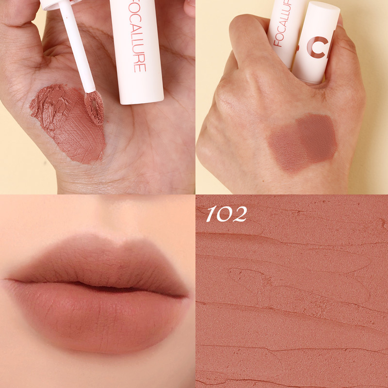 Focal air mist lip putty matte velvet waterproof and colorfast leading lady Lip Glaze popular fa179