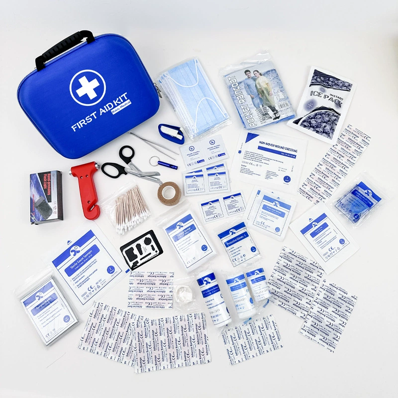 Аптечка первой помощи, аварийный комплект, трансграничная портативная сумка для аварийного хранения, медицинская аптечка, аварийно-спасательная аптечка для приключений на открытом воздухе, английская версия