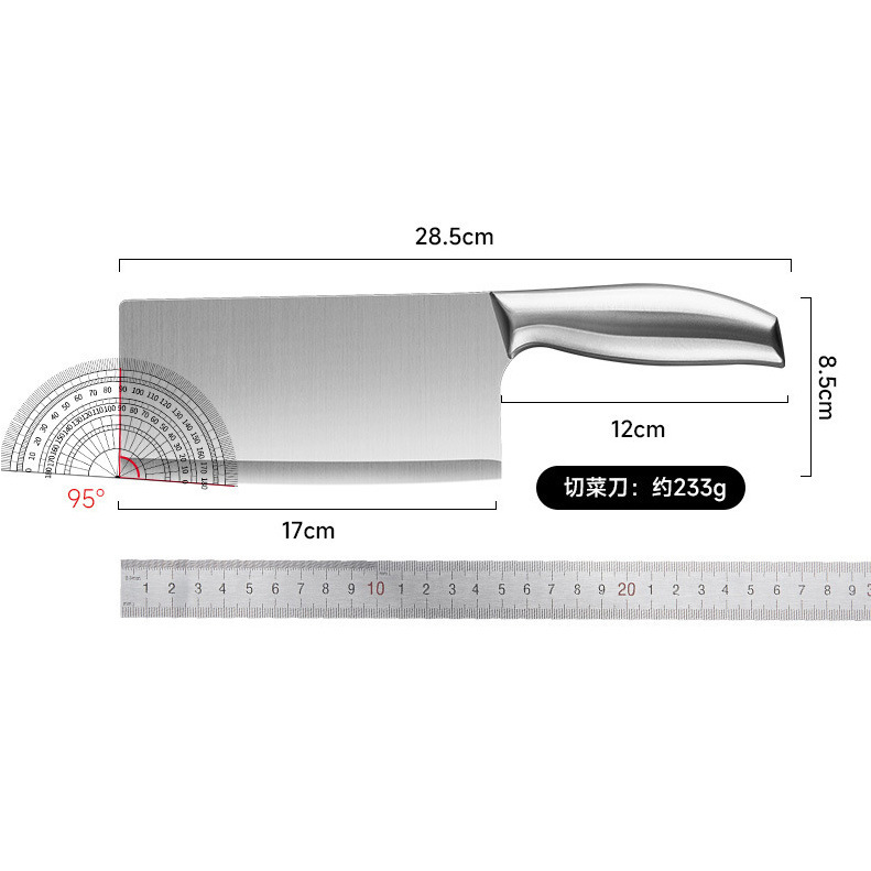 Cuchillo de cocina de acero inoxidable cuchillo de cocina afilado Yangjiang cuchillo de cocina forjado cuchillo de corte de carne cuchillo de corte al por mayor