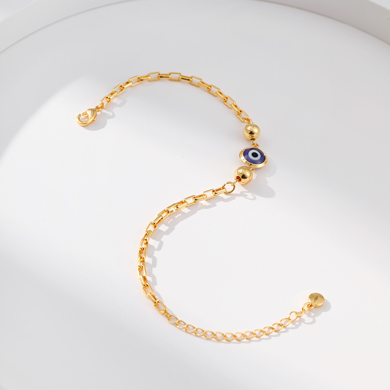 Retro Devilu0027S Eye Copper Bracelets 1 Piece