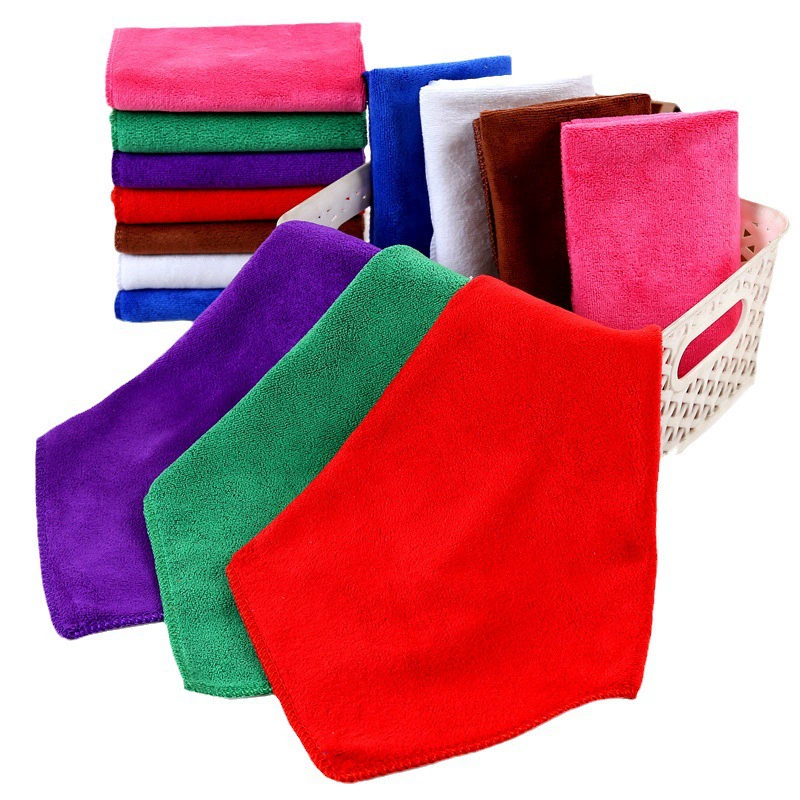 Towel rag, water-absorbent and thickened, special fine fiber dishwashing cloth for cleaning, lint-free, housekeeping, household cleaning, glass cleaning