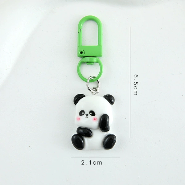 Cute panda series keychain/sitting panda