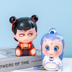 ネザ・アオ・ピン スローリバウンド ピンチおもちゃ スローリバウンド 減圧おもちゃ 魔児ノアオイ ピンチおもちゃ人形