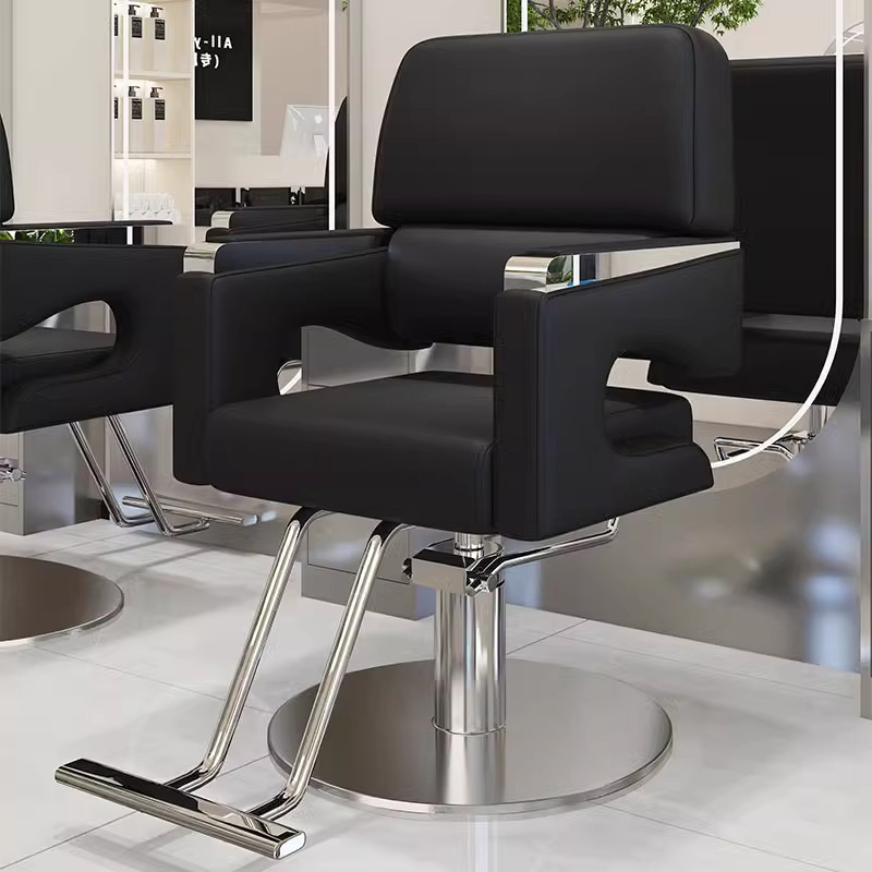 Red famosa nueva silla de peluquería silla de salón de peluquería especial elevación giratoria de moda corte de cabello asiento de permeación image 22
