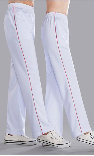 White Pants/Red thin strip (thin)