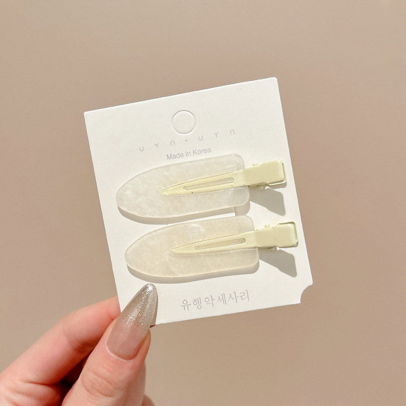 2025 nueva horquilla de dopamina de verano linda horquilla de flequillo de todo fósforo niña coreana pinza lateral accesorios para el cabello sombreros