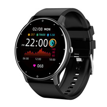 跨境款ZL02D圓屏智能手環心率血壓健康監測天氣藍牙運動計步手表