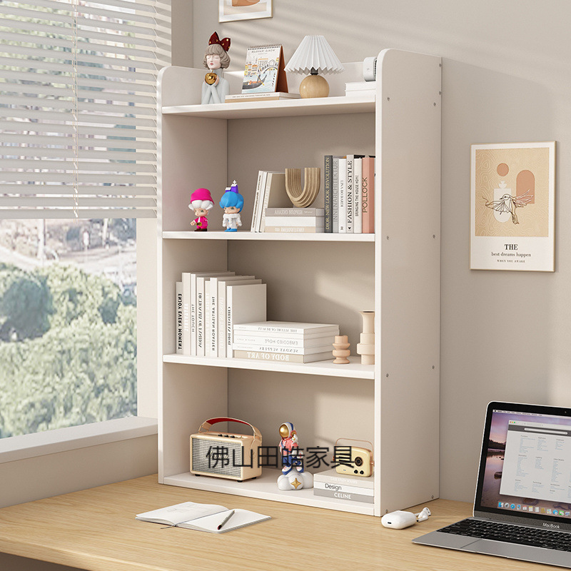 Desktop Bookshelf Storage Rack Simple Multi-Layer Office Desk Small Reading Rack Desk Bay Window Toy Storage Rack