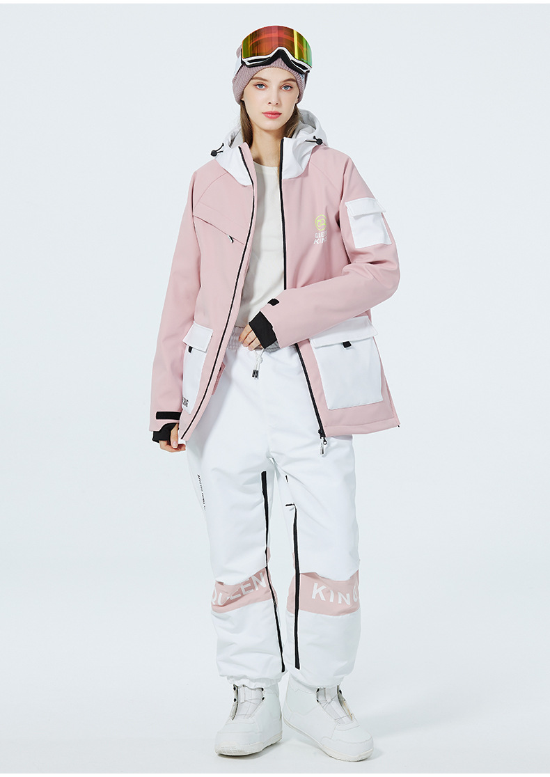 Herren Skianzug Set Warm Und Dick Für Snowboard Und Ski_voghion.com