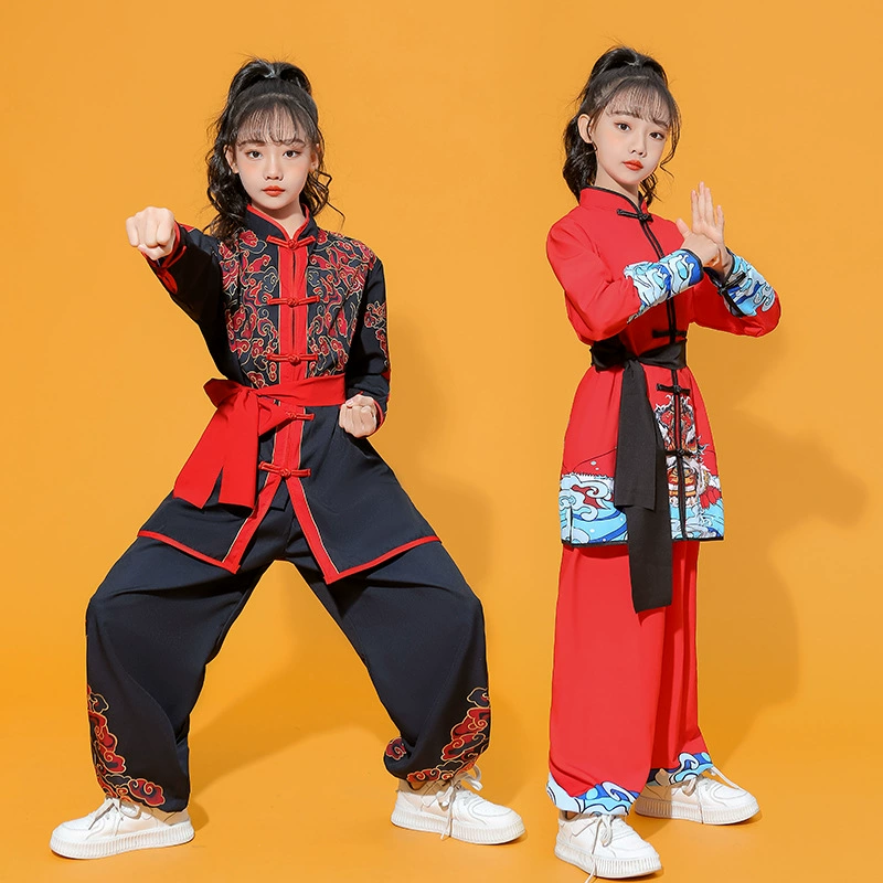 Детская форма для боевых искусств, форма для выступлений по боевым искусствам, школьная спортивная форма, форма для черлидинга, форма для барабанщиков, тренировочная форма, форма для танца дракона