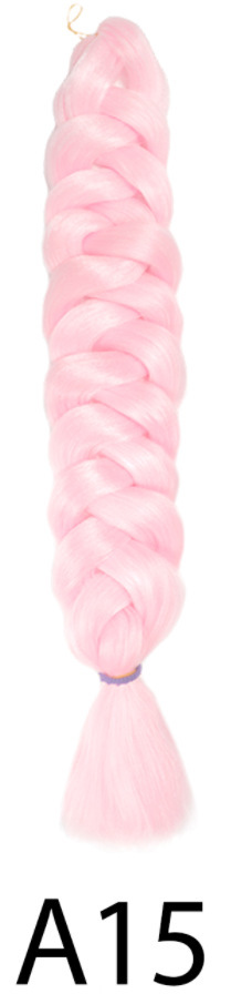 Peruca de comercio exterior fibra química africana gran trenza 165g trenza jumbo trenza cabello de alta temperatura seda trenza