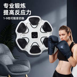 批发音乐拳击机跨境蓝牙拳击靶墙靶成人儿童训练器手套蓝牙音乐