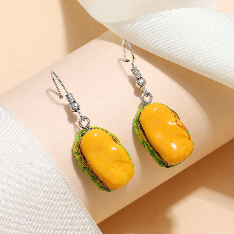 Simple Creativity Funny Simulation Food Earringspicture2