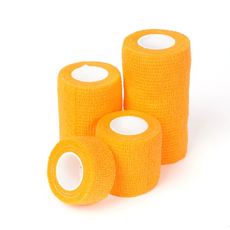 Self-adhesive Elastic Sports Bandage, non-woven, 2.5–15 cm widths × 4.5 m, finger & wrist protection