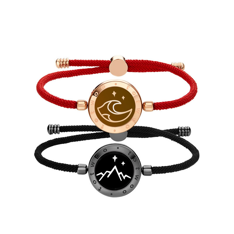 Totwoo amor juramento pareja pulsera vibración inteligente inducción interactiva de larga distancia amor pulsera para niños y niñas