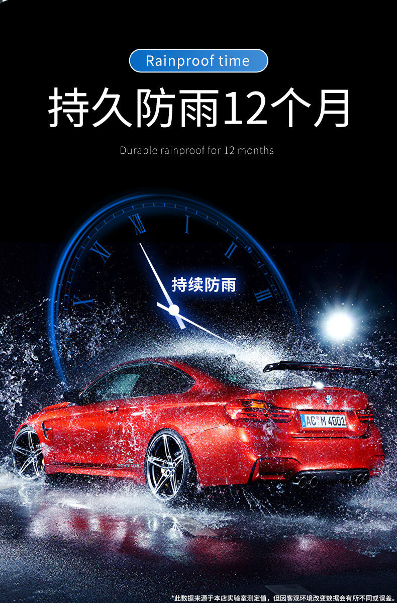 Car Hydrophobic Film Rearview Mirror Rainproof Anti-glare Universal