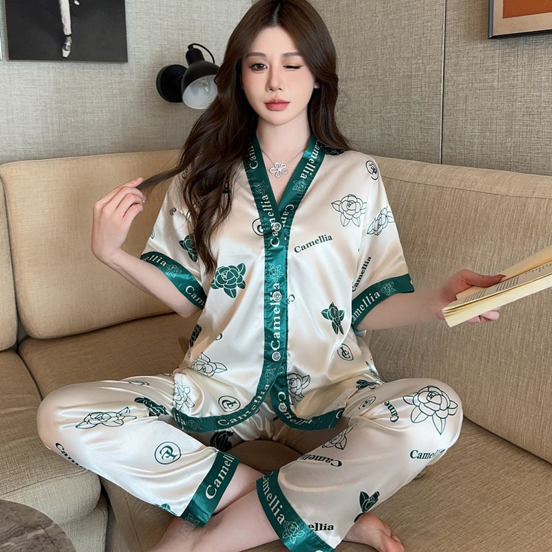 950번 숏/롱 그린 칼라 장미꽃