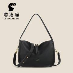 跨境女士包包2024春夏新款手提包時尚百搭軟皮單肩斜挎包一件代發