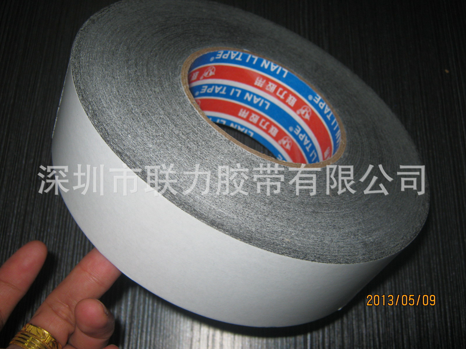 联力超薄型超强力黑色双面胶纸 高温胶纸 双面贴 40MM宽*长100米