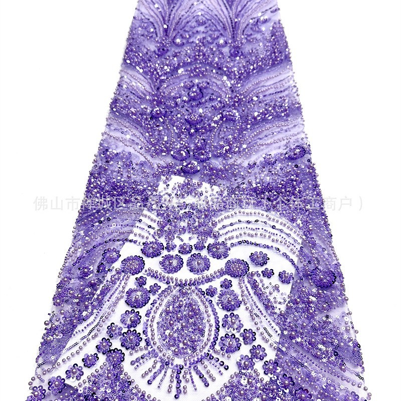Nuevo vestido de novia de moda vestido de cena de moda tela de perlas brillante comercio exterior transfronterizo al por mayor