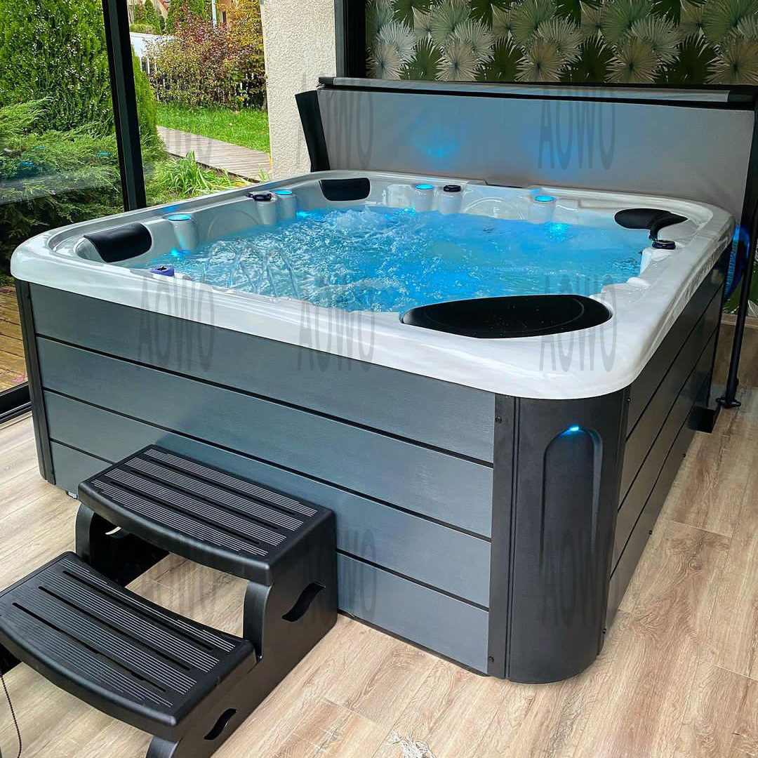 Jacuzzi acrílico al aire libre Surf Spa 5 personas Piscina Villa Excursión Jardín Jacuzzi Piscina