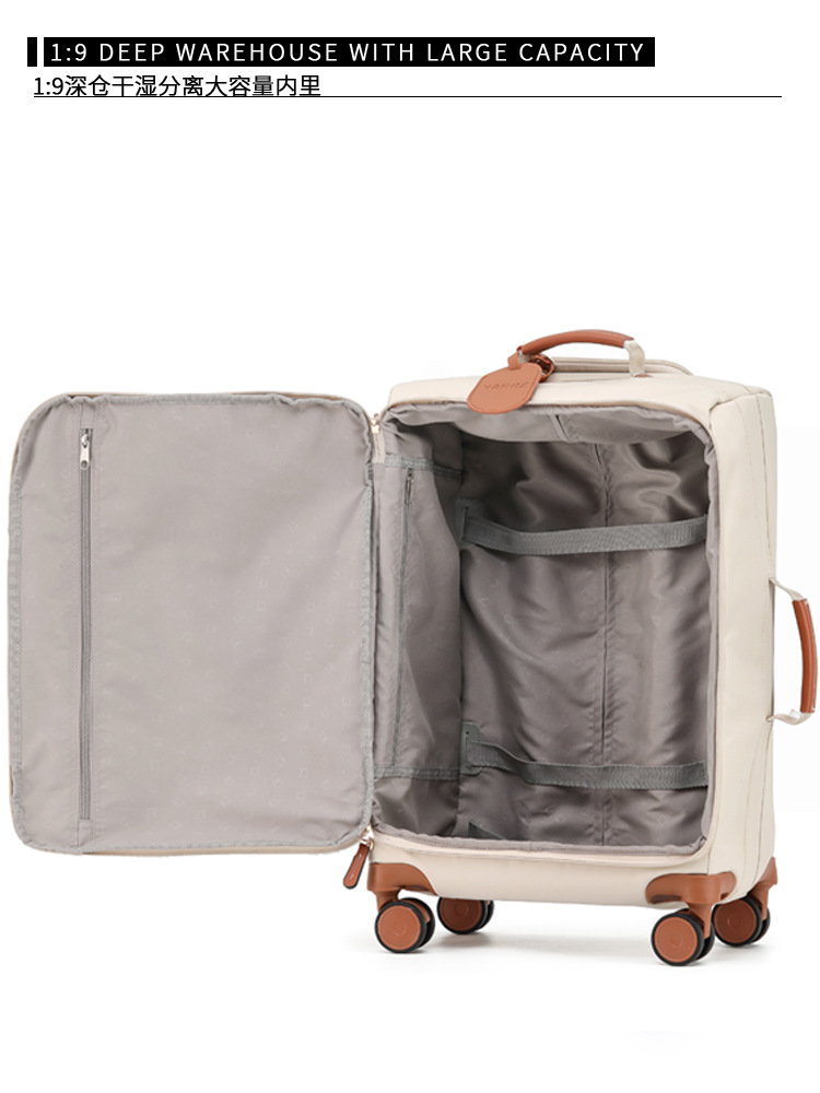 Maleta ultraligera Airway para mujer, maleta de mano impermeable de 20 pulgadas con contraseña, nueva maleta de tela de gran capacidad para hombre, maleta de viaje de 28 pulgadas.