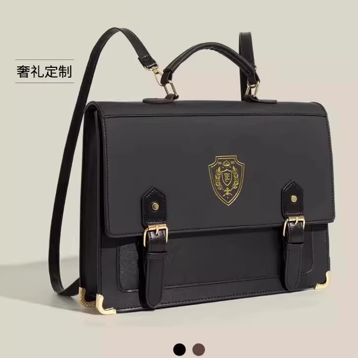 Diseño oficial de nicho genuino japonés JK uniformes mochila insignia retro nicho mochila de gran capacidad