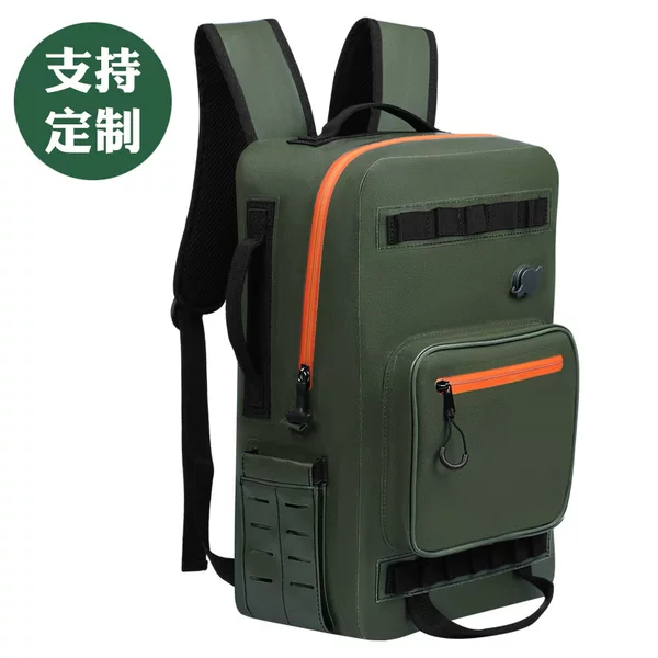 Amazon's best-selling waterproof backpack, outdoor fishing storage bag with adjustable shoulder straps, TPU waterproof shoulder bag