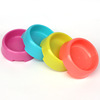 Pet small round bowl pet plastic single bowl dog bowl cat bowl cat bowl plastic bowl drink water bowl pet supplies