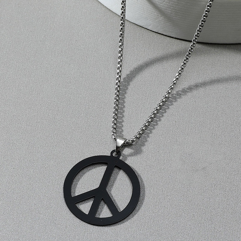 Fashion Stainless Steel Plating Men's Necklace display picture 8